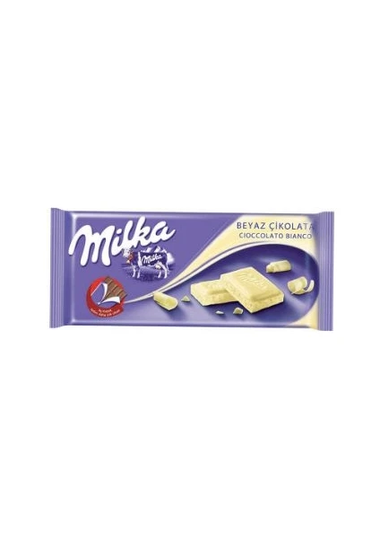 MİLKA BEYAZ SÜTLÜ TABLET ÇİKOLATA 80 G 25*