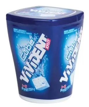 VIVIDENT CUBE NANE AROMALI ŞİŞE SAKIZ 86 G