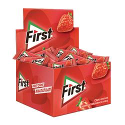 FIRST TEKLİ ÇİLEK AROMALI SAKIZ 200*
