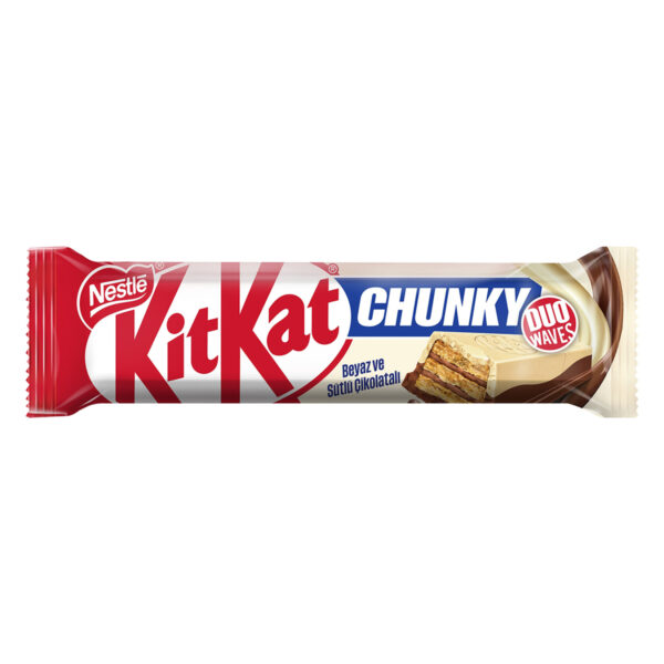 NESTLE KİT KAT CHUNKY DUO ÇİKOLATALI GOFRET 38 G 12*