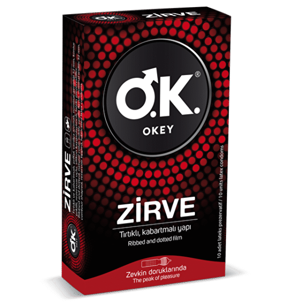 OKEY ZİRVE 10'LU PREZERVATİF