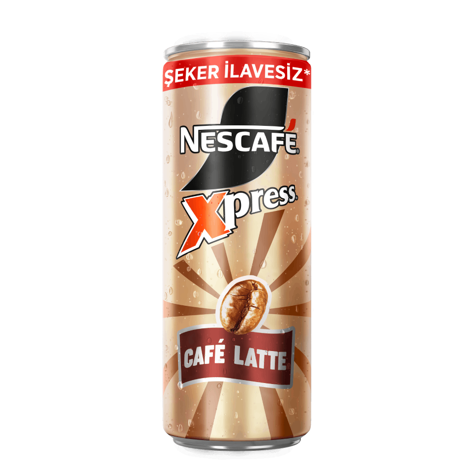 cafe latte NESCAFE EXPRESS CAFE LATTE AROMALI SOĞUK KAHVE 250 ML 24* - Görsel 1