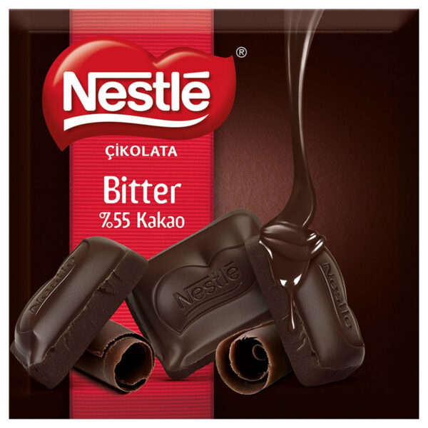 NESTLE BİTTER KARE ÇİKOLATA 60 G